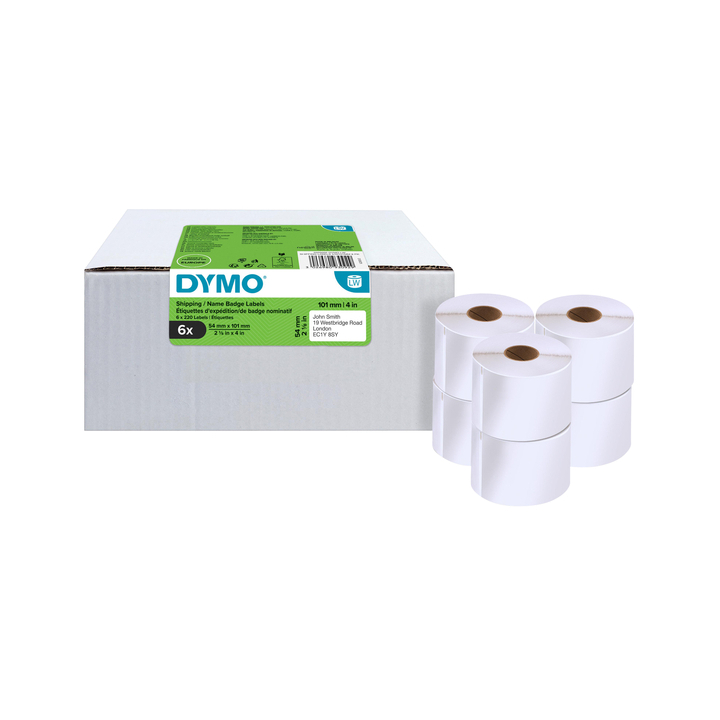 Label etiket dymo 99014 54mmx101mm 1320stuks(2093092) - 0