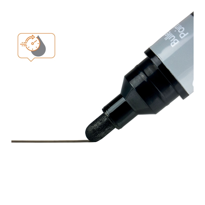Viltstift nobo whiteboard liquid rond 3mm ass(1902408) - 3