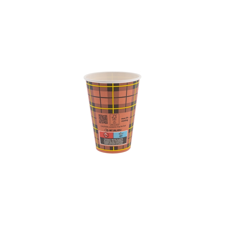 Beker 5 iezzy 180ml karton scotty 100 stuks rood(78807) - 1