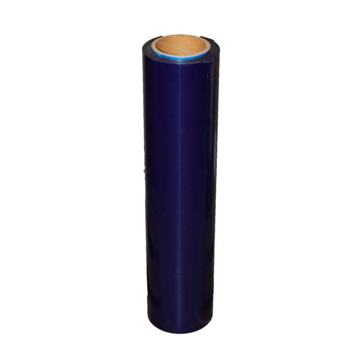 Blauwe beschermfolie, 50cm x 100m , 50micron - 0