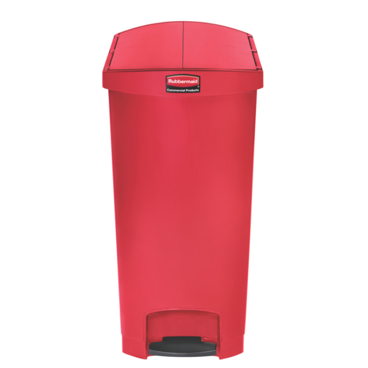 Rubbermaid, Slim Jim container, 90 liter, rood, VB 224153 - 1