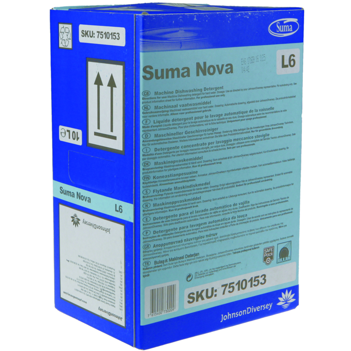 Suma Nova L6, vaatwasmiddel, 10 liter (1 stuk) - 0