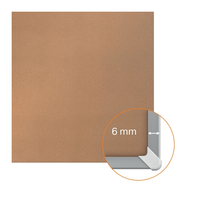 Prikbord nobo impression pro wide 122x69cm kurk(1915416) - 3