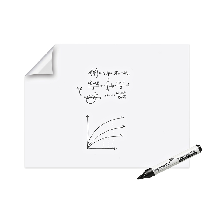 Magic-chart legamaster whiteboard, 90x120cm, wit - 2