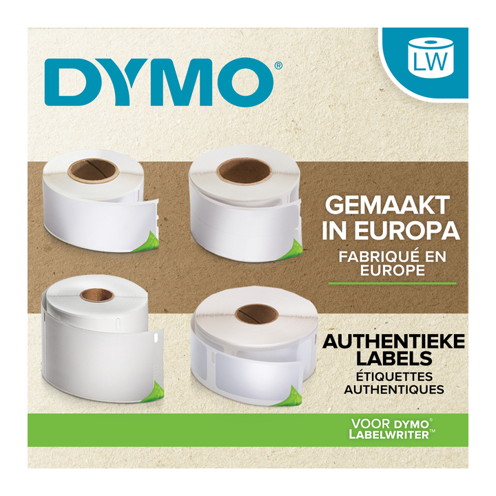 Etiket dymo 99014 labelprint badgelabel 54x101mm - 1
