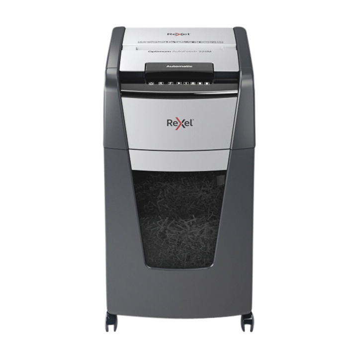 Papiervernietiger rexel optimum auto+ 225m 2x15mm(2020225meu - 0