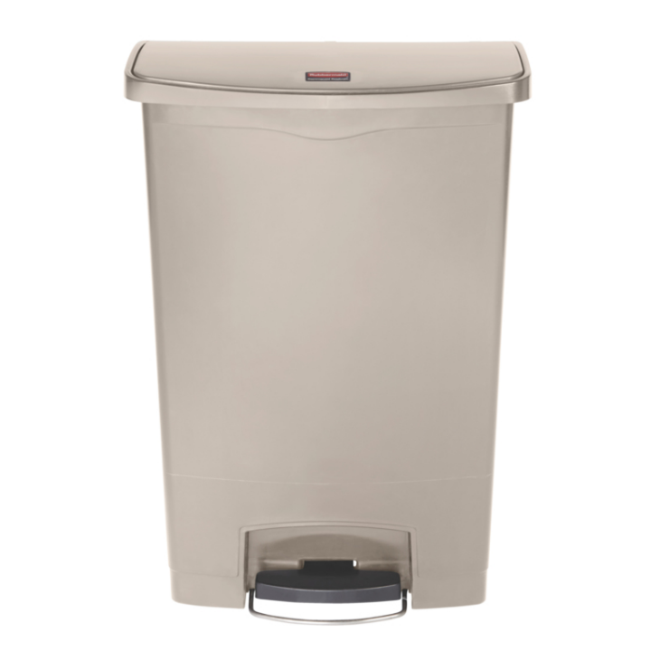 Rubbermaid, Slim Jim pedaalemmer, 90 liter, beige, VB 223965 - 1
