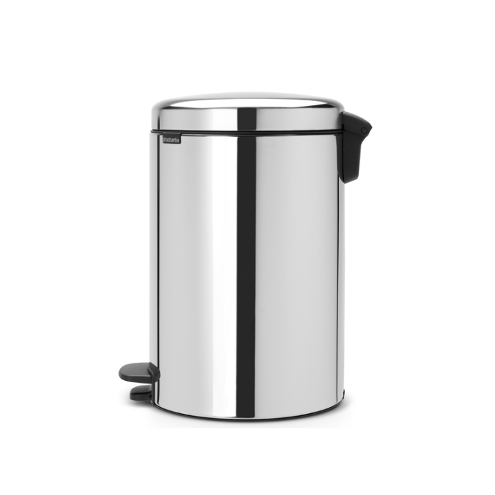 Brabantia Newicon, pedaalemmer, 20 liter, RVS, VB 114267 - 1