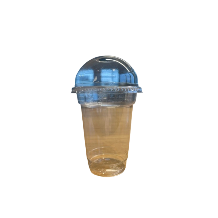 Deksel Bol, PET, diameter 95mm, transparant (1600 stuks) | OP=OP AANBIEDING - 1