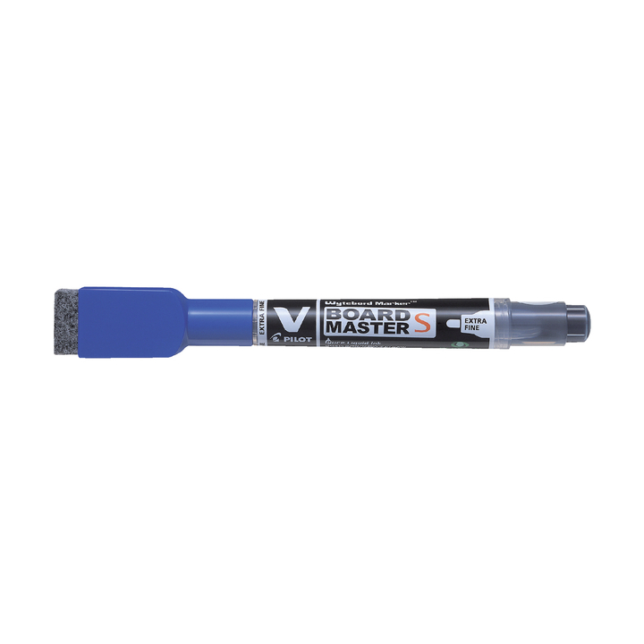Viltstift pilot whiteboard rond 1.3mm +wisser blauw(49025055 - 0
