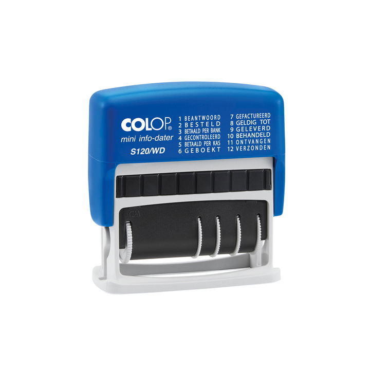 Woord-datumstempel colop mini-info dater s120 4mm - 0