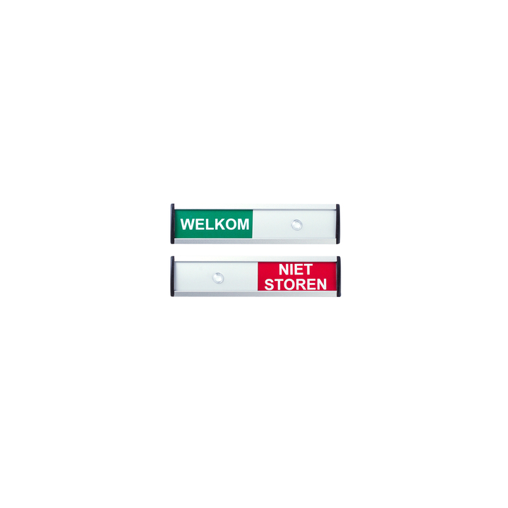Infobord welkom/niet storen 125x30mm - 0