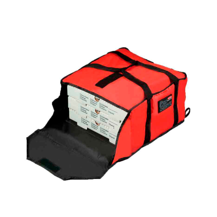 Rubbermaid, middelgrote pizzabezorgtas, rood, VB 000936 - 1