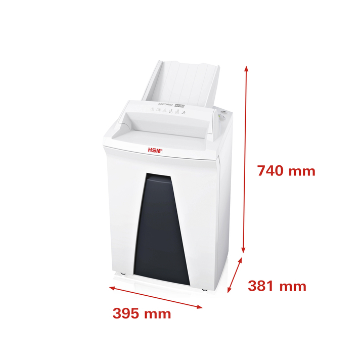 Papiervernietiger hsm securio af150 4.5mmx30mm(2083111) - 1