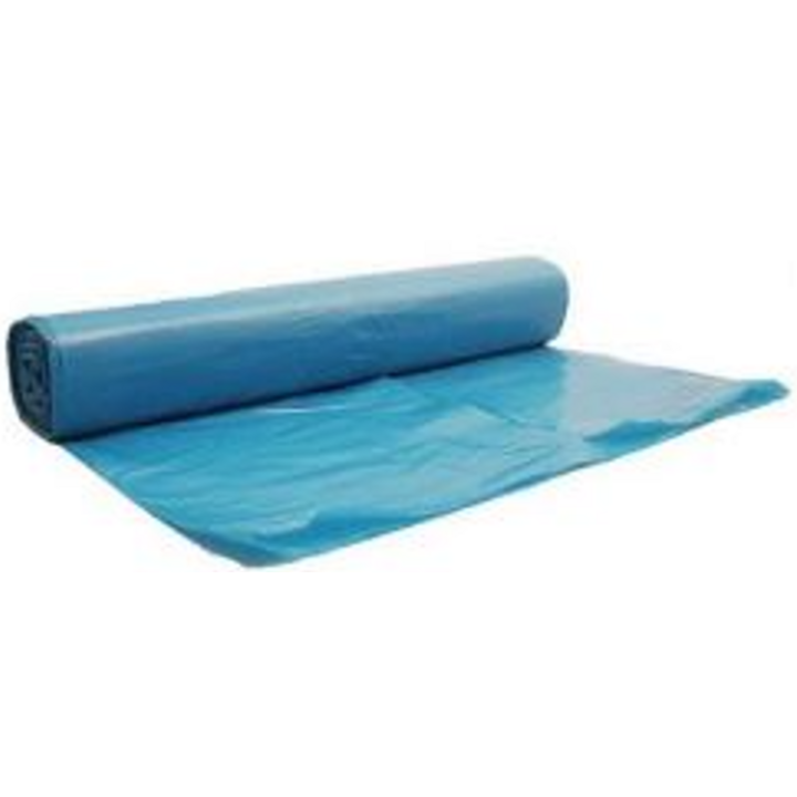 Vuilniszak | LDPE | 70x110cm | 120 Liter | T50 | Blauw (10 rollen x 25 zakken) - 0