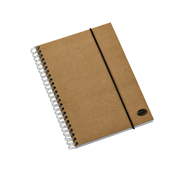 Notitieboek multo kraft a5 140blz spiraal lijn(3005731603) - 0