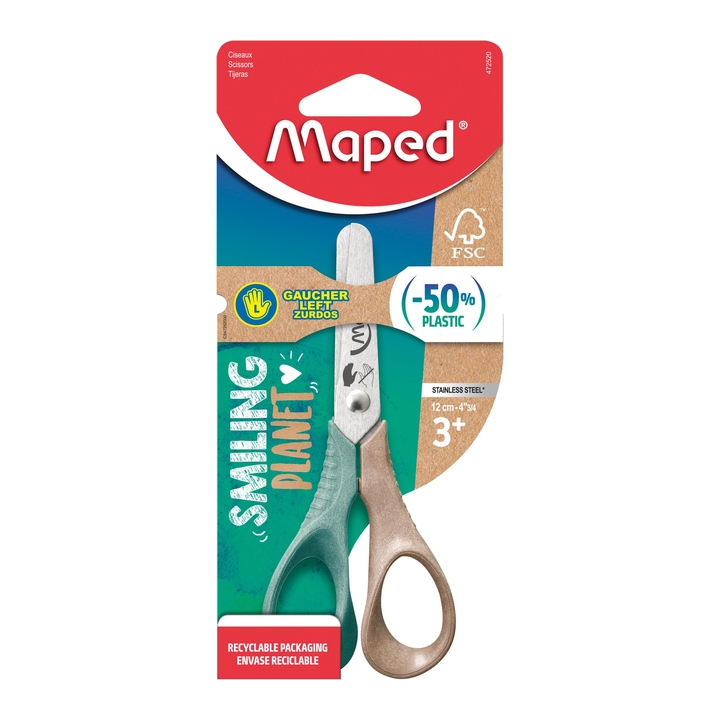 Schaar maped smiling planet 12cm links(472520fm) - 0