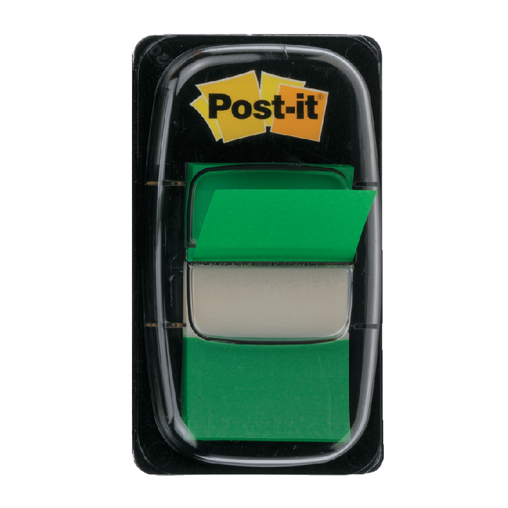 Indextabs 3m post-it 6803 2.5cm groen - 0