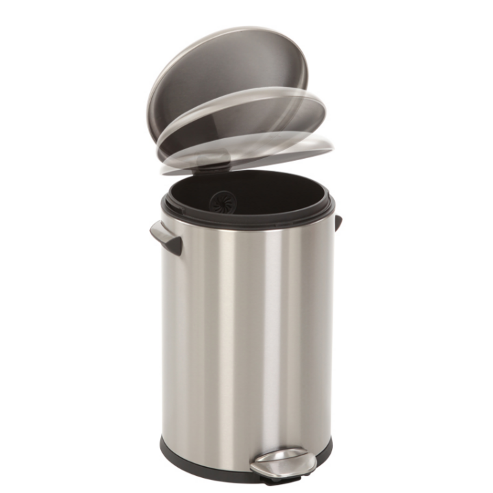 Belle Deluxe, pedaalemmer, 12 liter, mat RVS, VB 921712 - 1