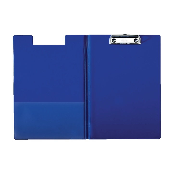 Esselte, klemmap met kopklem en insteek A4, blauw, 56045 - 0