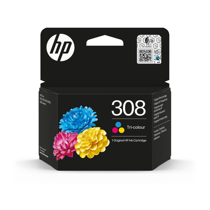 Inktcartridge hp 7fp20ue 308 3 kleuren(7fp20ue) - 0