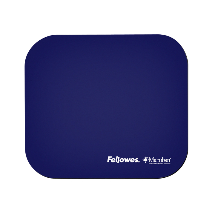 Fellowes Microban, muismat, antibacterieel, blauw, 5933805 - 0