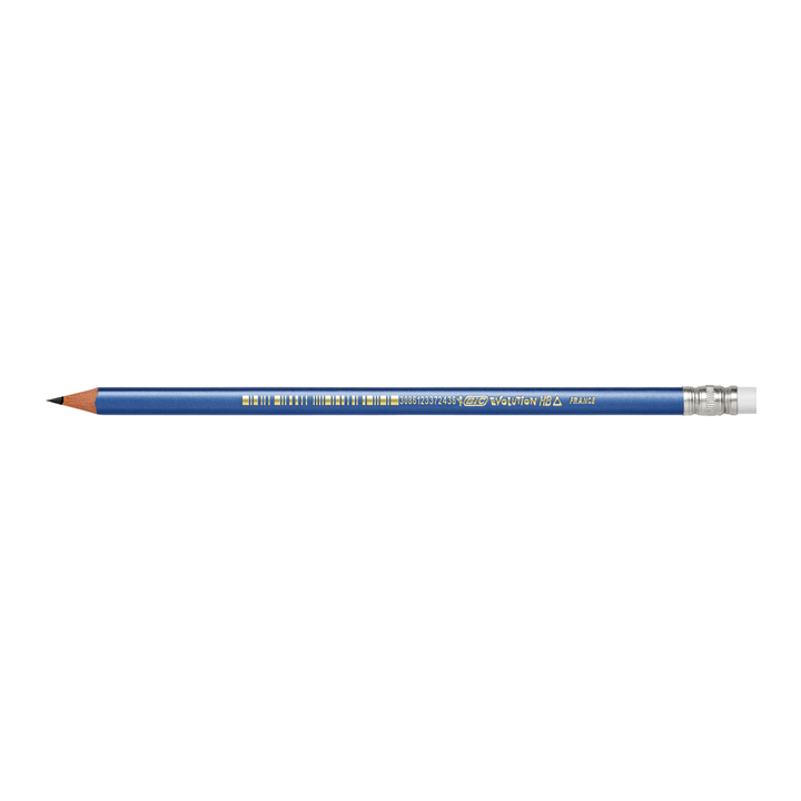 Potlood bic evolution hb triangel met gum(964849) - 0