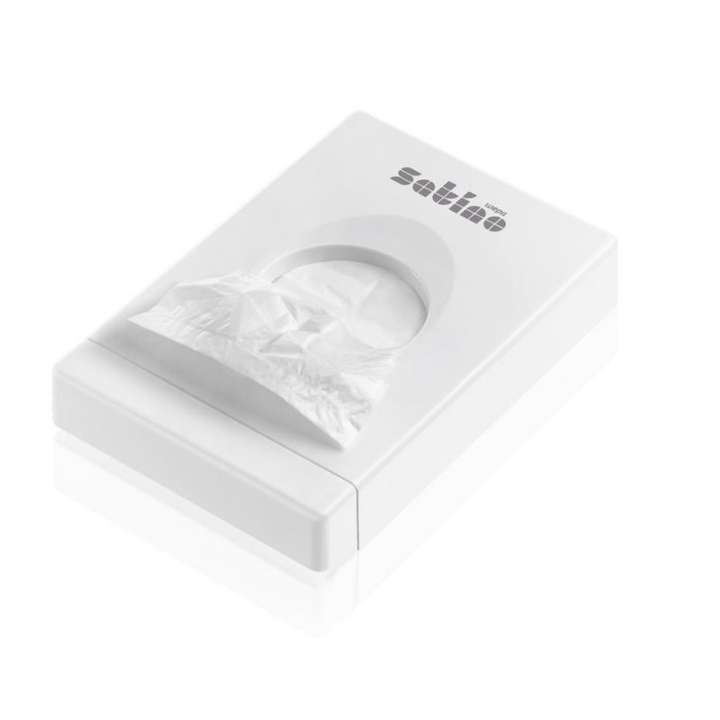 Satino by WEPA | Hygiënezakjes Dispenser | HB1 | Wit | 332550 - OP=OP AANBIEDING - 1