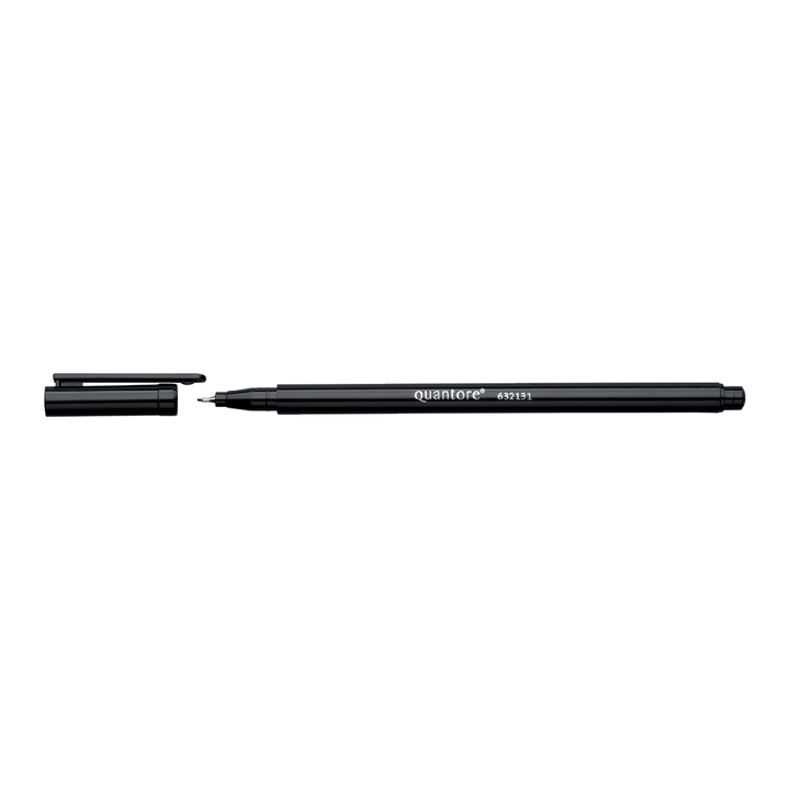 Quantore, fineliner, 0.4mm, zwart - 0
