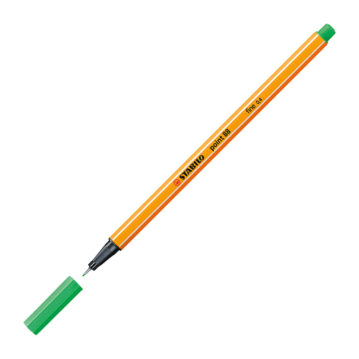 Fineliner stabilo point 88/16 smaragd groen(88/16) - 0