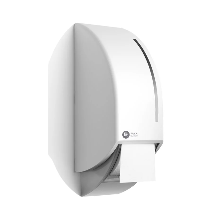 BlackSatino | Systeemrol Toiletpapier Dispenser | ST10 | Wit | 332740 - 0