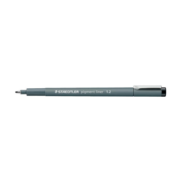 Fineliner staedtler pigment 308 1.2mm zwart(308 12-9) - 0