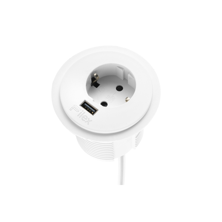 Filex, Power-Spot, Usb Charge, wit - 1