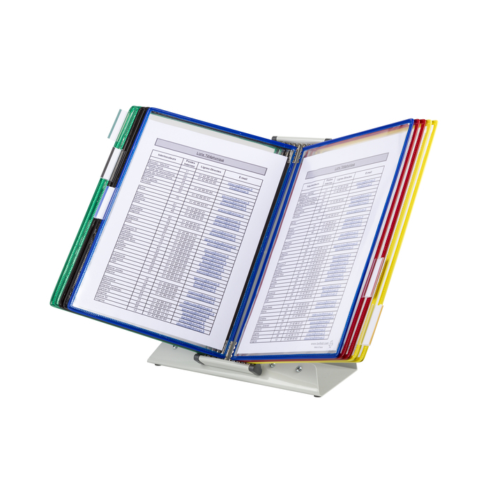 Zichtpanelensysteem bureau tarifold a4 ass 10st(434109) - 1