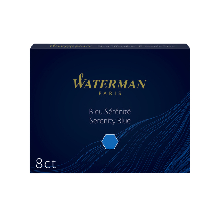 Inktpatroon waterman nr23 blauw - 0