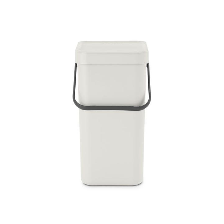 Brabantia, afvalbak sort & go, 12 liter, licht grijs, VB 213281 - 2