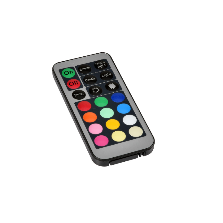 Duni LED | Afstandsbediening | Zilver | 209076 (20 stuks) - 0