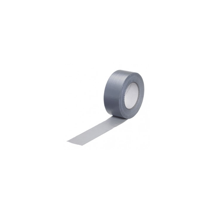 Ducttape, 50mm x 50m, grijs - 0