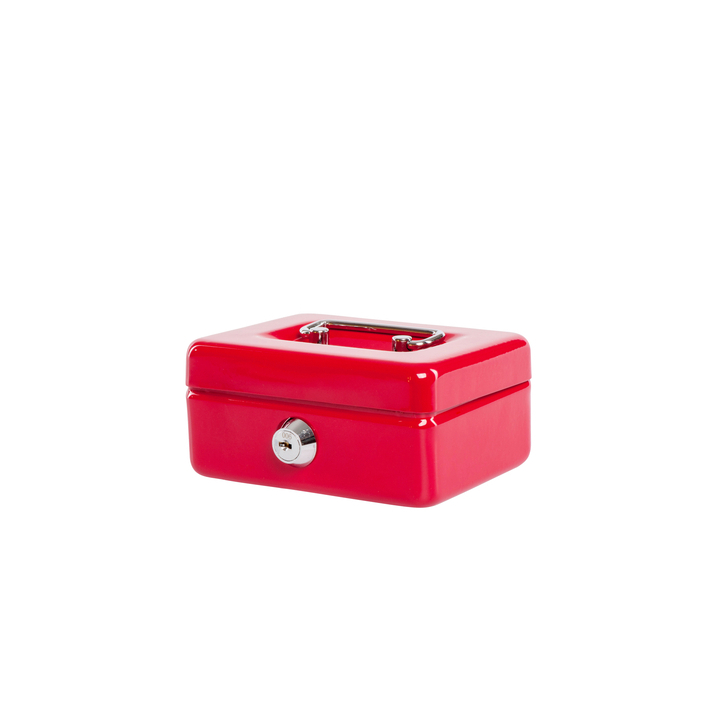Geldkist maul 125x95x60mm spaargleuf rood(5603025) - 0