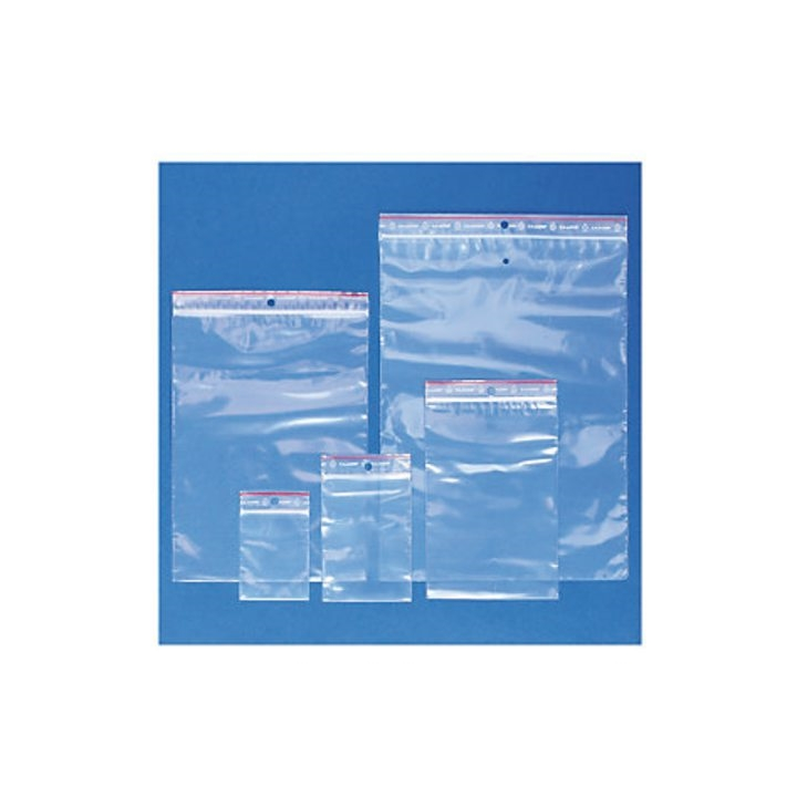 Verpakkingszak budget hersluitbaar 50my 80x125mm  100st - 0