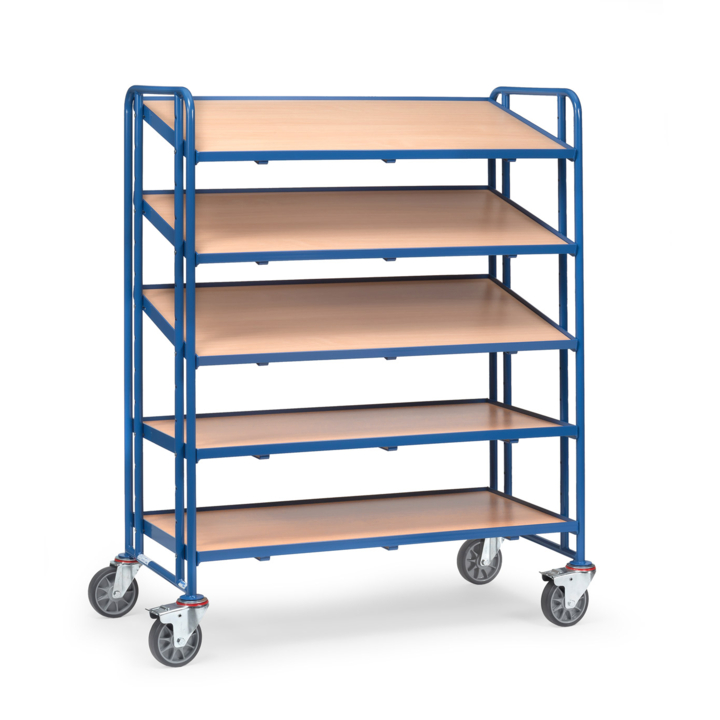 Eurobakkenwagen met legbord, 1250x610mm - 0