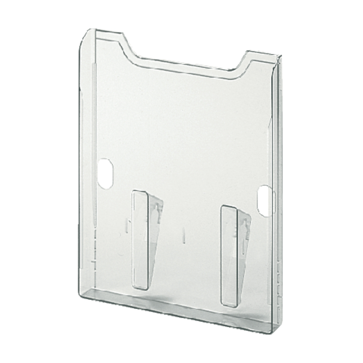 Eindbox a4 staand helderglas - 0