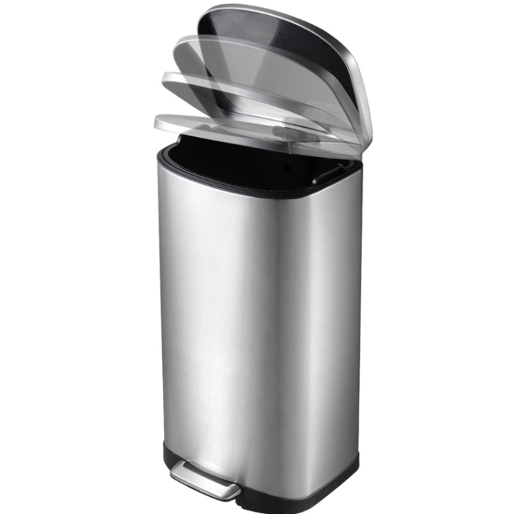 Eko Della, pedaalemmer, 50 liter, mat RVS, VB 936650 - 1