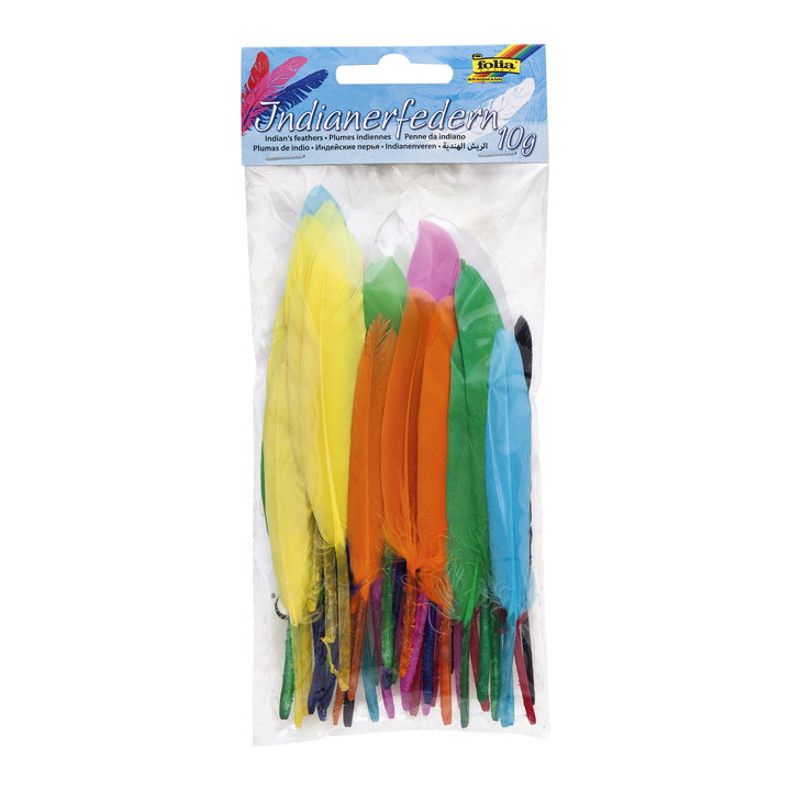 Indianen veren folia assorti(55119) - 0