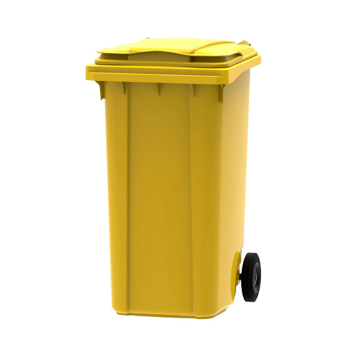 Rolcontainer, 240 liter, geel, VB 240000 - 0