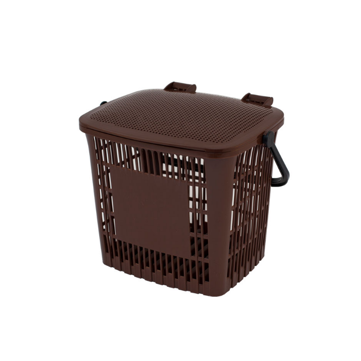 Umimax, geventileerde afvalemmer, 7.5 liter, bruin,VB 188116 - 0