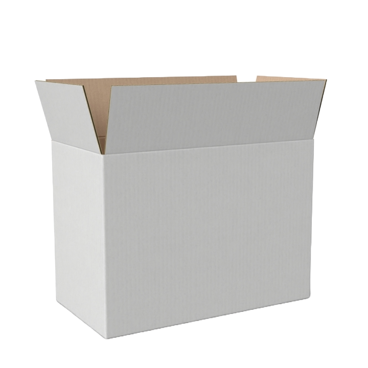 Kartonnen dozen, 230x150x300mm, B-golf, wit (1080) - 0