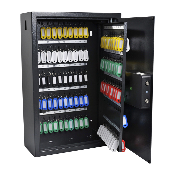 Sleutelkast pavo security 150 haken donkergrijs(8002719) - 0