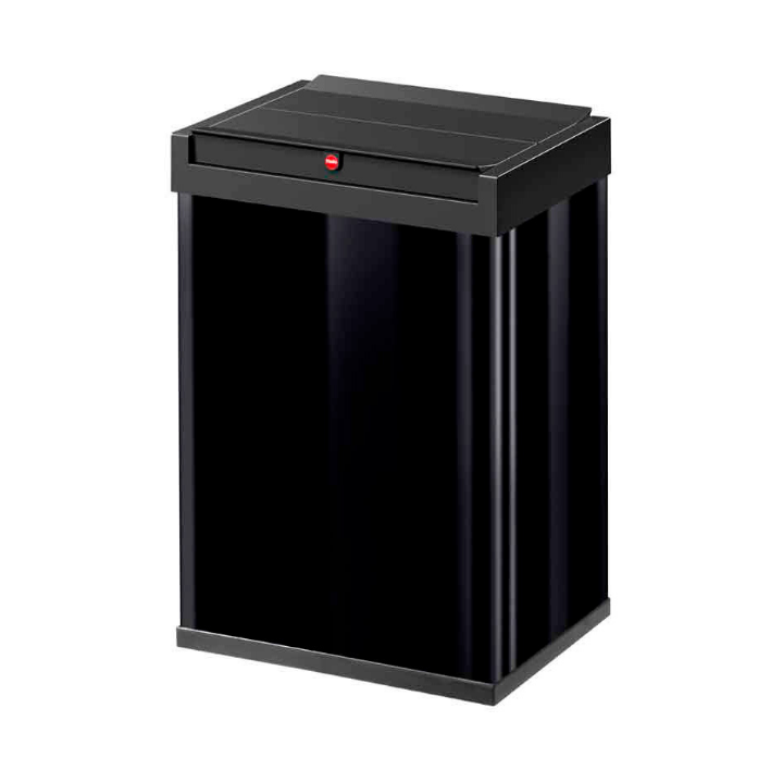 Big-Box Hailo Swing, afvalbak 35 liter, zwart, VB 001528 - 0