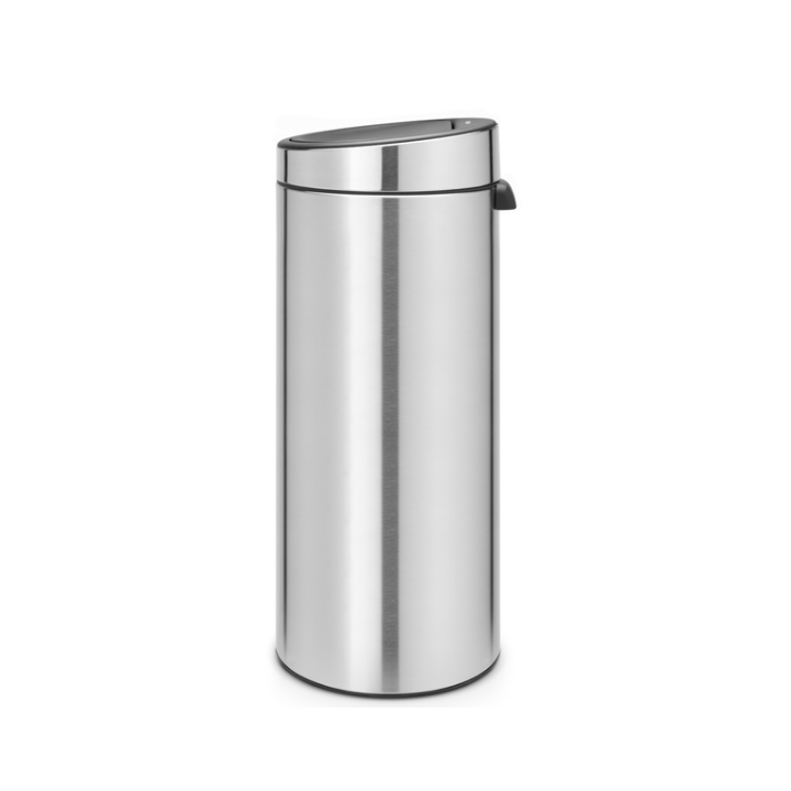Brabantia Touch, afvalbak, 30 liter, mat RVS, VB 115462 - 1